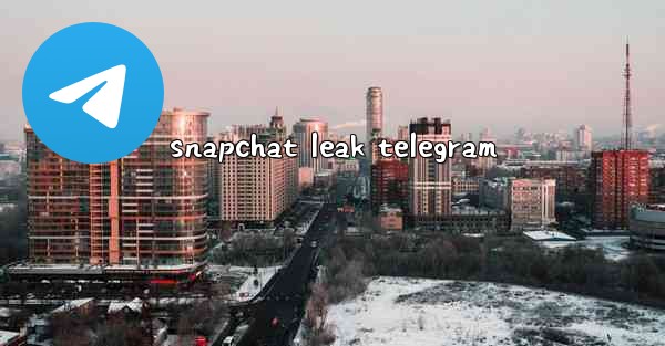 snapchat leak telegram - 電報Windowsチュートリアルチュートリアル