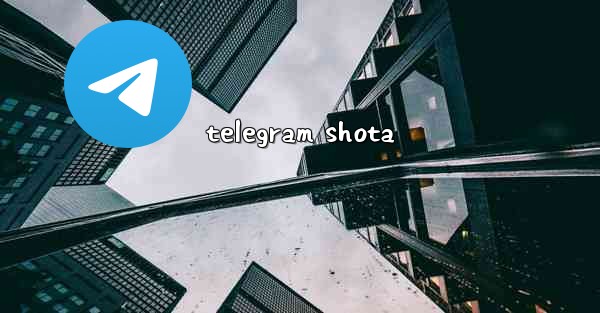 telegram shota - 電報Windowsチュートリアルチュートリアル