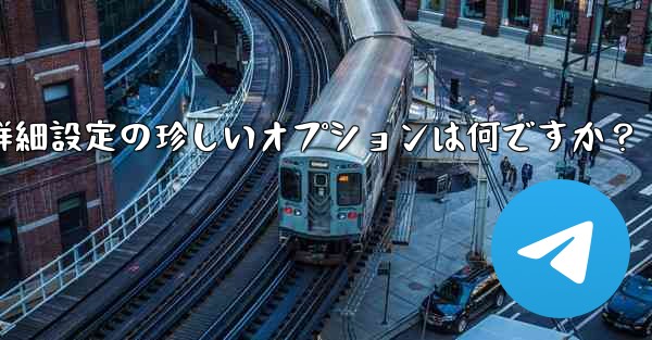 Telegram の詳細設定の珍しいオプションは何ですか？ - 電報Windowsチュートリアルチュートリアル