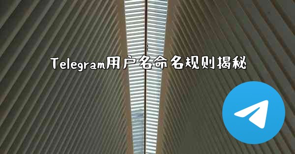 Telegram用户名命名规则揭秘 - 電報Windowsチュートリアルチュートリアル