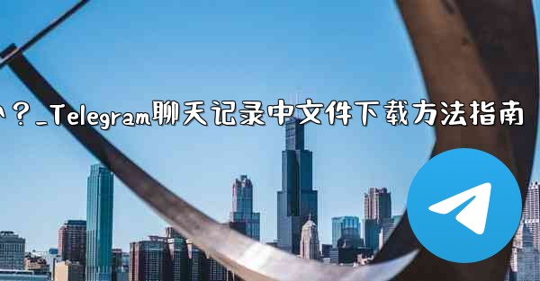 Telegram チャット履歴内のファイルを選択してダウンロードするにはどうすればよいですか？_Telegram聊天记录中文件下载方法指南 - 電報Windowsチュートリアルチュートリアル
