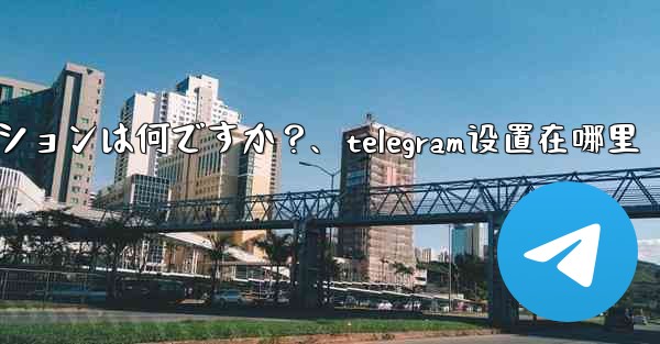 Telegram の詳細設定の珍しいオプションは何ですか？、telegram设置在哪里 - 電報Windowsチュートリアルチュートリアル