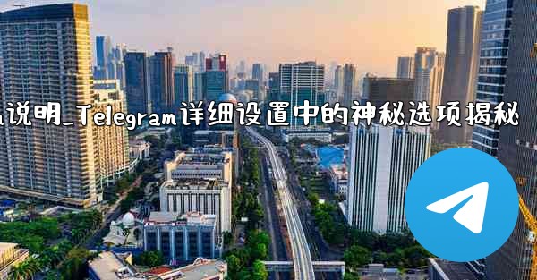 telegram说明_Telegram详细设置中的神秘选项揭秘 - 電報Windowsチュートリアルチュートリアル