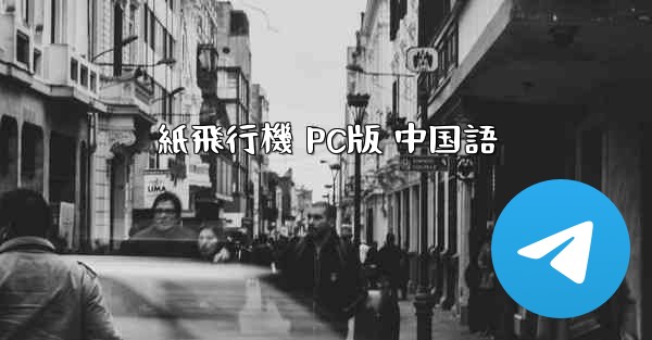 紙飛行機 PC版 中国語 - 電報Windowsチュートリアルチュートリアル