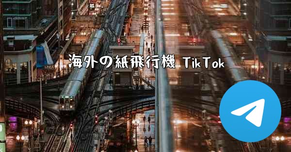海外の紙飛行機 TikTok - 電報Windowsチュートリアルチュートリアル