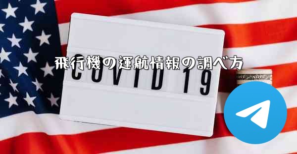 飛行機の運航情報の調べ方 - 電報Windowsチュートリアルチュートリアル