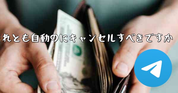 紙飛行機は自分でキャンセルするべきですかそれとも自動のにキャンセルすべきですか - 電報Windowsチュートリアルチュートリアル