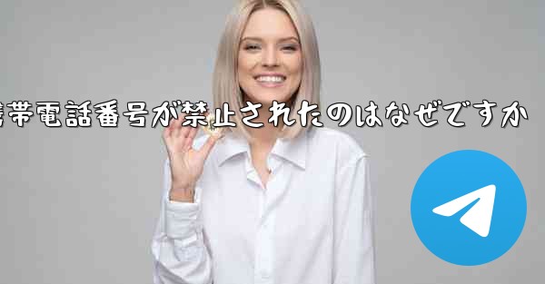 Paper Plane の携帯電話番号が禁止されたのはなぜですか - 電報Windowsチュートリアルチュートリアル