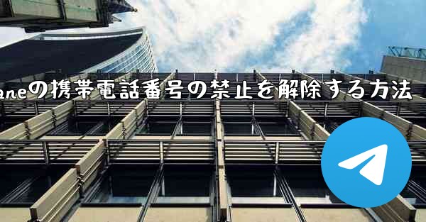 Paper Planeの携帯電話番号の禁止を解除する方法 - 電報Windowsチュートリアルチュートリアル