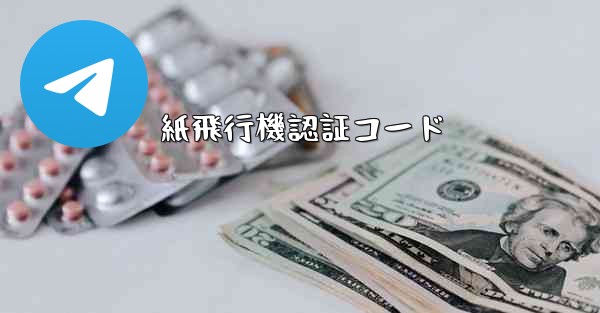 紙飛行機認証コード - 電報Windowsチュートリアルチュートリアル