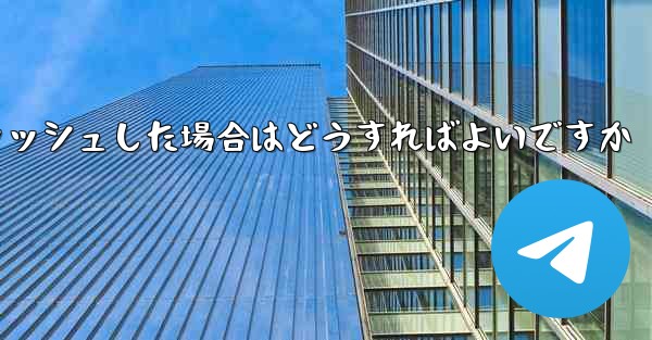 Paper Plane telegeram の登録がクラッシュした場合はどうすればよいですか