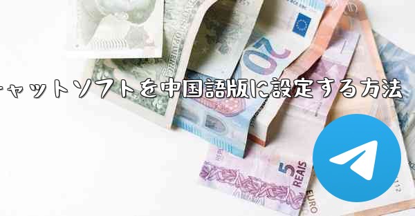 紙飛行機チャットソフトを中国語版に設定する方法 - 電報Windowsチュートリアルチュートリアル