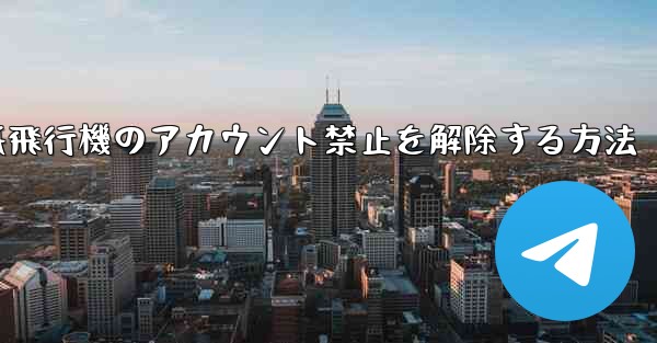 紙飛行機のアカウント禁止を解除する方法 - 電報Windowsチュートリアルチュートリアル