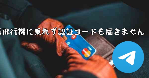 紙飛行機に乗れず認証コードも届きません