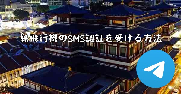 紙飛行機のSMS認証を受ける方法 - 電報Windowsチュートリアルチュートリアル