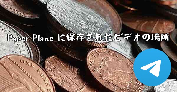 Paper Plane に保存されたビデオの場所 - 電報Windowsチュートリアルチュートリアル