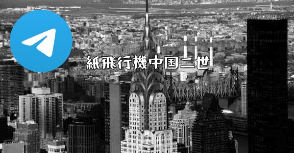 紙飛行機中国二世 - 電報Windowsチュートリアルチュートリアル
