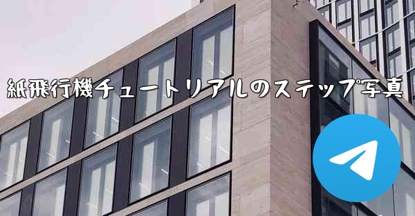 紙飛行機チュートリアルのステップ写真 - 電報Windowsチュートリアルチュートリアル