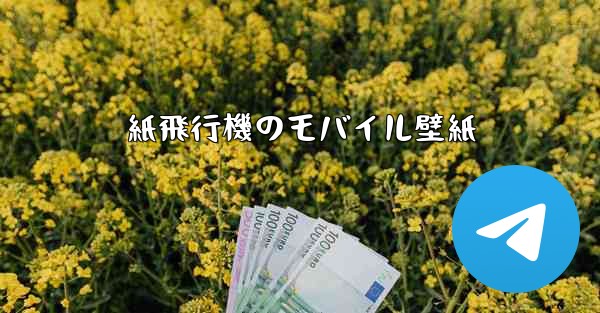 紙飛行機のモバイル壁紙 - 電報Windowsチュートリアルチュートリアル