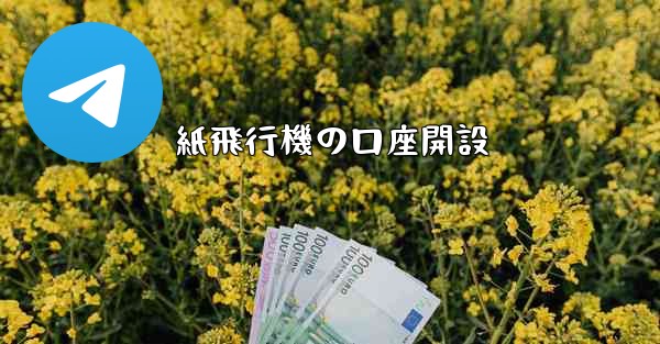 紙飛行機の口座開設 - 電報Windowsチュートリアルチュートリアル