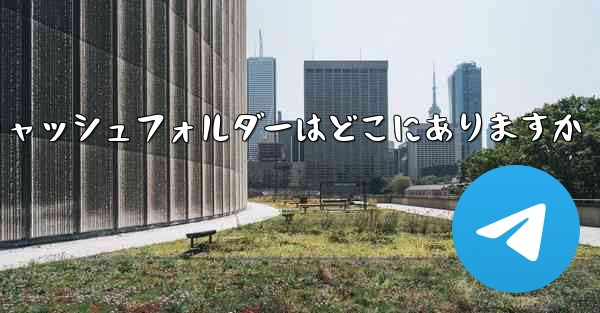 紙飛行機のキャッシュフォルダーはどこにありますか - 電報Windowsチュートリアルチュートリアル