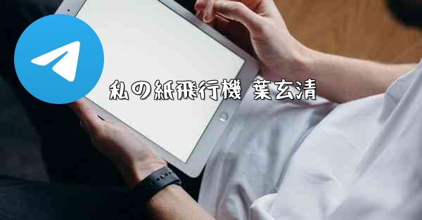 私の紙飛行機 葉玄清 - 電報Windowsチュートリアルチュートリアル