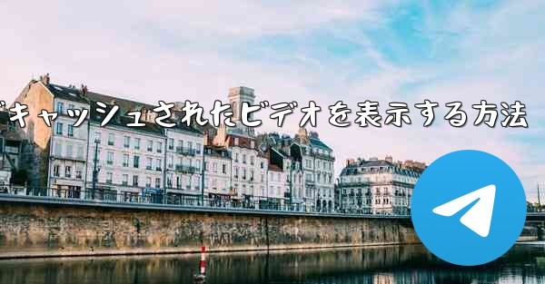 Paper Plane でキャッシュされたビデオを表示する方法 - 電報Windowsチュートリアルチュートリアル