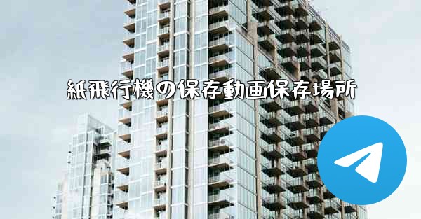 紙飛行機の保存動画保存場所 - 電報Windowsチュートリアルチュートリアル