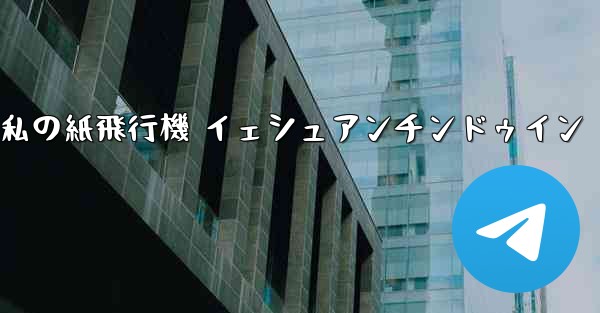 私の紙飛行機 イェシュアンチンドゥイン - 電報Windowsチュートリアルチュートリアル