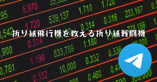 折り紙飛行機を教える折り紙戦闘機 - 電報Windowsチュートリアルチュートリアル