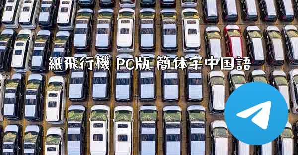 紙飛行機 PC版 簡体字中国語 - 電報Windowsチュートリアルチュートリアル