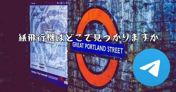 紙飛行機はどこで見つかりますか