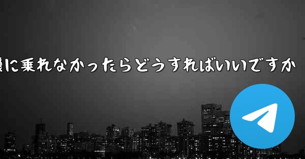 紙飛行機に乗れなかったらどうすればいいですか - 電報Windowsチュートリアルチュートリアル