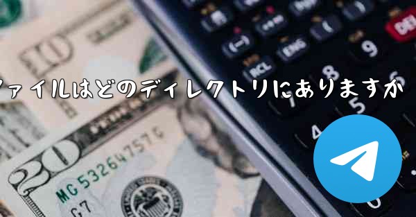 紙飛行機ファイルはどのディレクトリにありますか - 電報Windowsチュートリアルチュートリアル